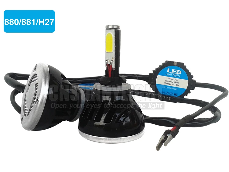 H4 H7 H13 H11 H1 9005 9006 COB LED Headlight 80W 8000LM Super Brigh Car LED Headlights Bulb Head Lamp Fog Light Pure White 6000K (2)