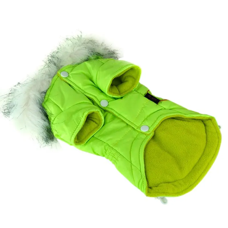 Зимняя одежда для собак, щенков, водонепроницаемая куртка, пальто с капюшоном, костюм для бульдога чихуахуа, мопс, Roupa Cachorro, для маленьких и больших собак