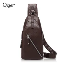Мужская сумка-мессенджер кожаная нагрудная Повседневная сумка мужская дорожная сумка через плечо Sacoche Homme