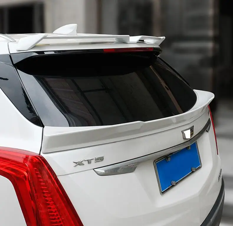 

ABS PAINT CAR REAR WING TRUNK LIP SPOILER FOR Cadillac XT5 2016 2017 2018 2019