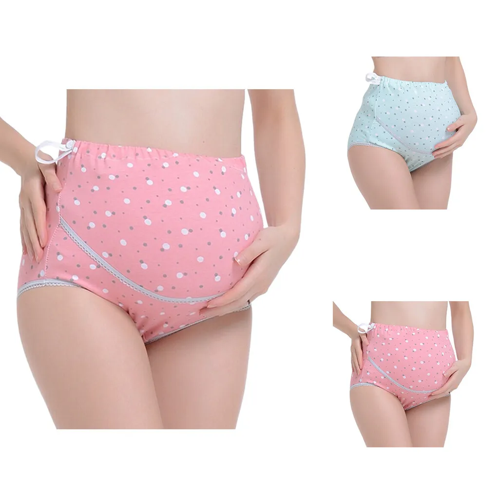 

Women Clothing Faja Postparto Women 's High-waist Panties Dot Seamless Soft Care Abdomen Underwear Underpants Breathable Panties