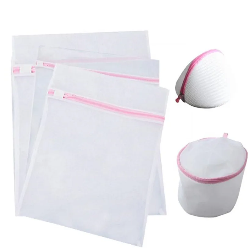 5 PCS Delicates Laundry Bags Bra lingerie Protection Washing Drying Bag