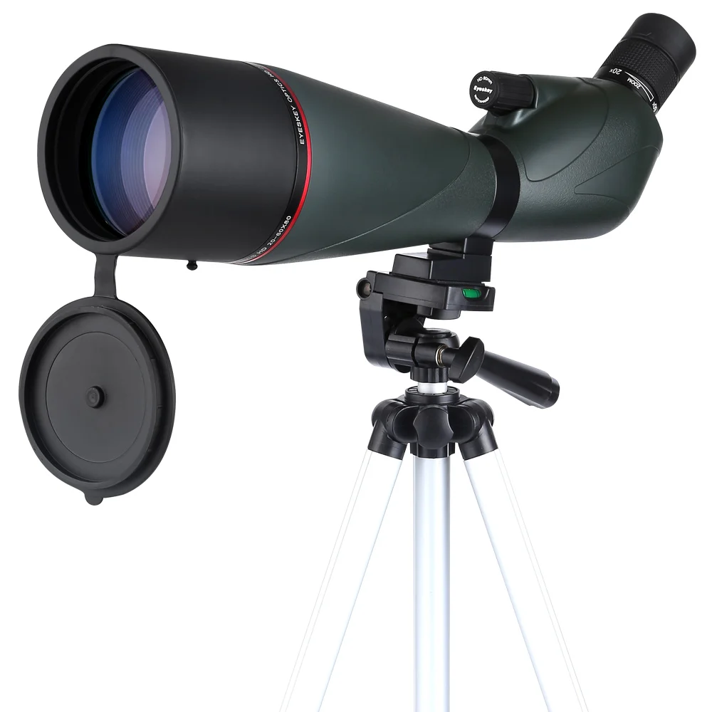 

20-60x80mm Prism Spotting Scope -Waterproof Monocular for Outdoor Activities Hunting Birding 45 Degree Angled Monocular