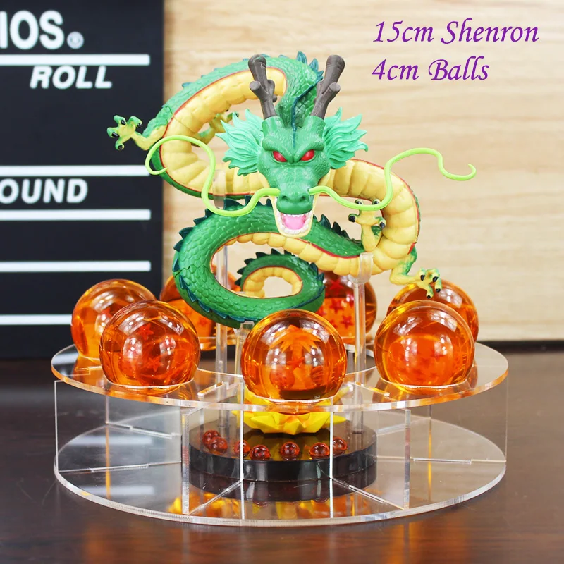 Dragon Ball Keychain DBZ Star 1-7 Toy Dragonball Z Shenron Dragon Toy Collector