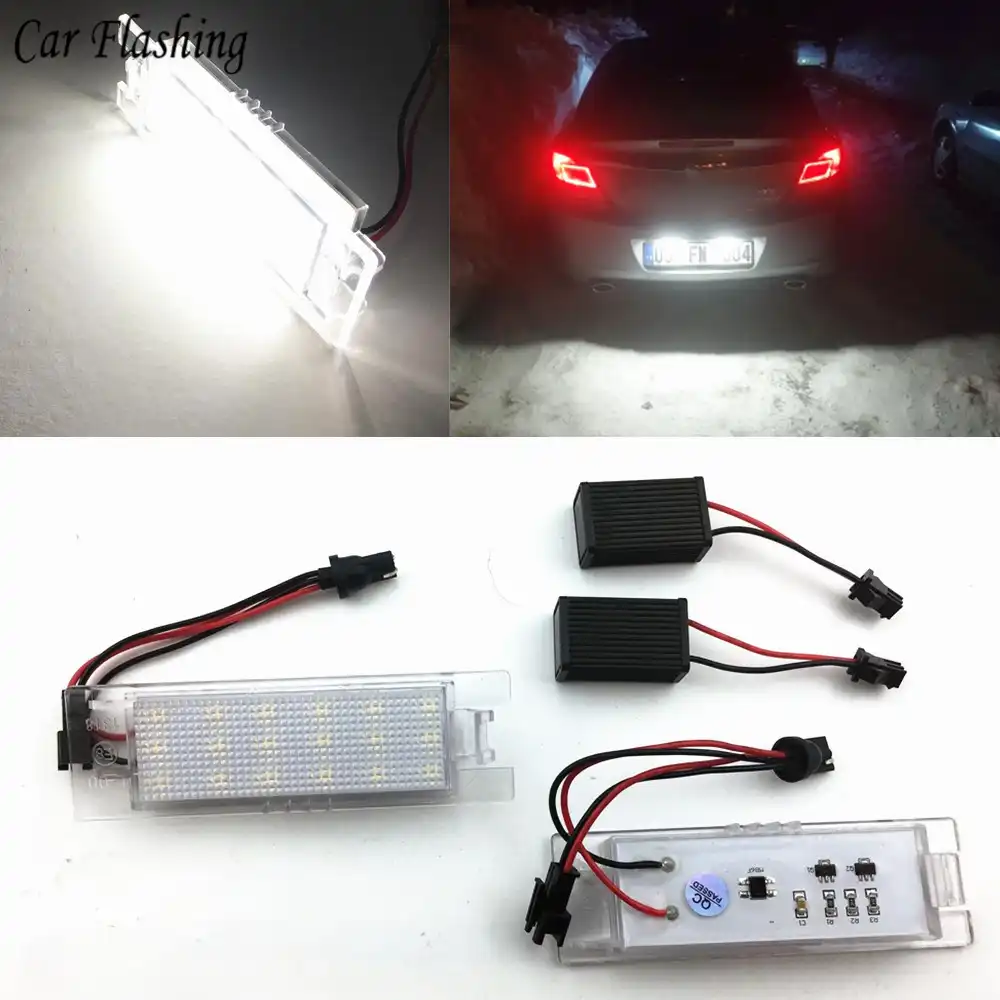 led car number plate