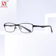 Классические ретро мужские и женские складные очки для чтения линзы Анти-усталость пресбиопическая квадратная металлическая рама компьютерные очки