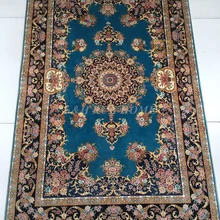 3'X5' 230 линия ручной работы Шелковый Восточный персидский ковер ручной работы шелковый ковер для украшения дома