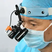 Оголовье TAO'S 4.0X лупы хирургическое увеличительное с Светодиодная лампа для фары 420 мм хирургическое оборудование для инструментов