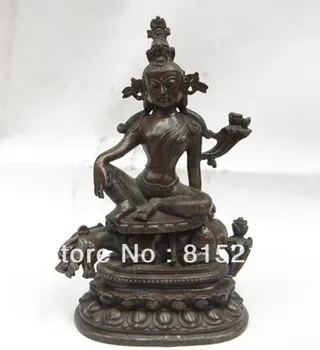 

bi00221 Tibet Tibetan Buddhism Bronze Kwanyin guanyin Buddha statues free shipping
