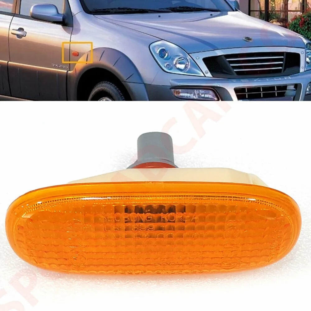 

Fender Turnsignal Lamp Repeater Parts for Ssangyong 2001-2008 Rexton Kyron OEM 8340008103