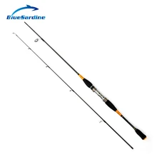 BlueSardine литье стержень 1,8 м Приманка Удочка карбоновая 2 секции катушка для заброса приманки
