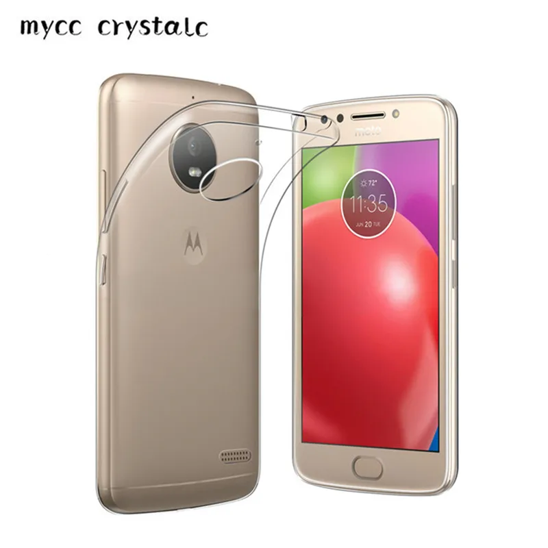 Ультратонкий Прозрачный чехол-накладка для телефона Motorola Moto E4 5 0 &quot/Moto Plus 5&quot