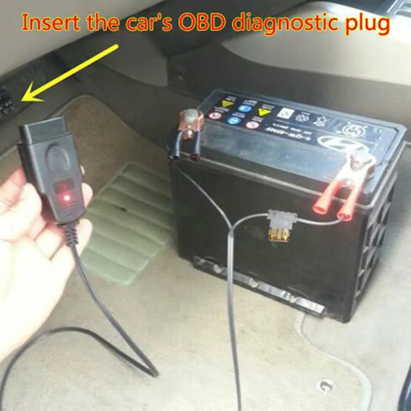 Автомобильный OBD2 Saver памяти ECU Батарея инструмент для замены автомобильных OBD II Автомобильный аварийный Питание соединительный кабель с разъемом кабеля