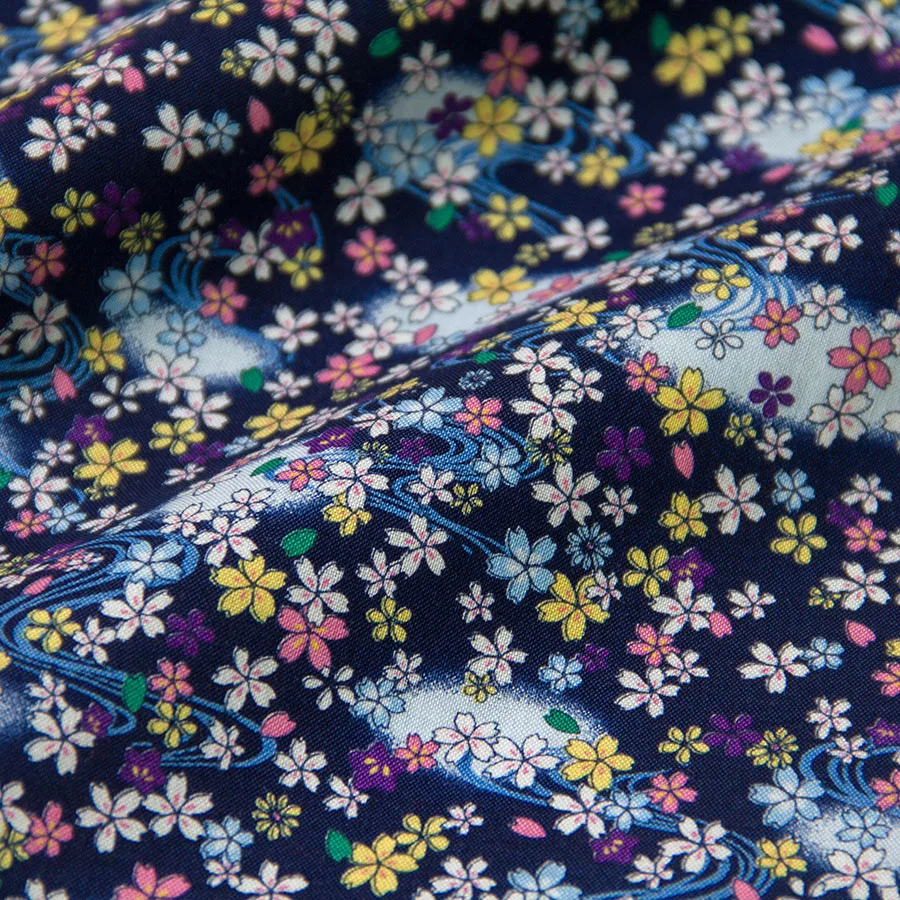 Half Meter Japanese DIY Patchwork Kimono Cotton Fabrics Textile