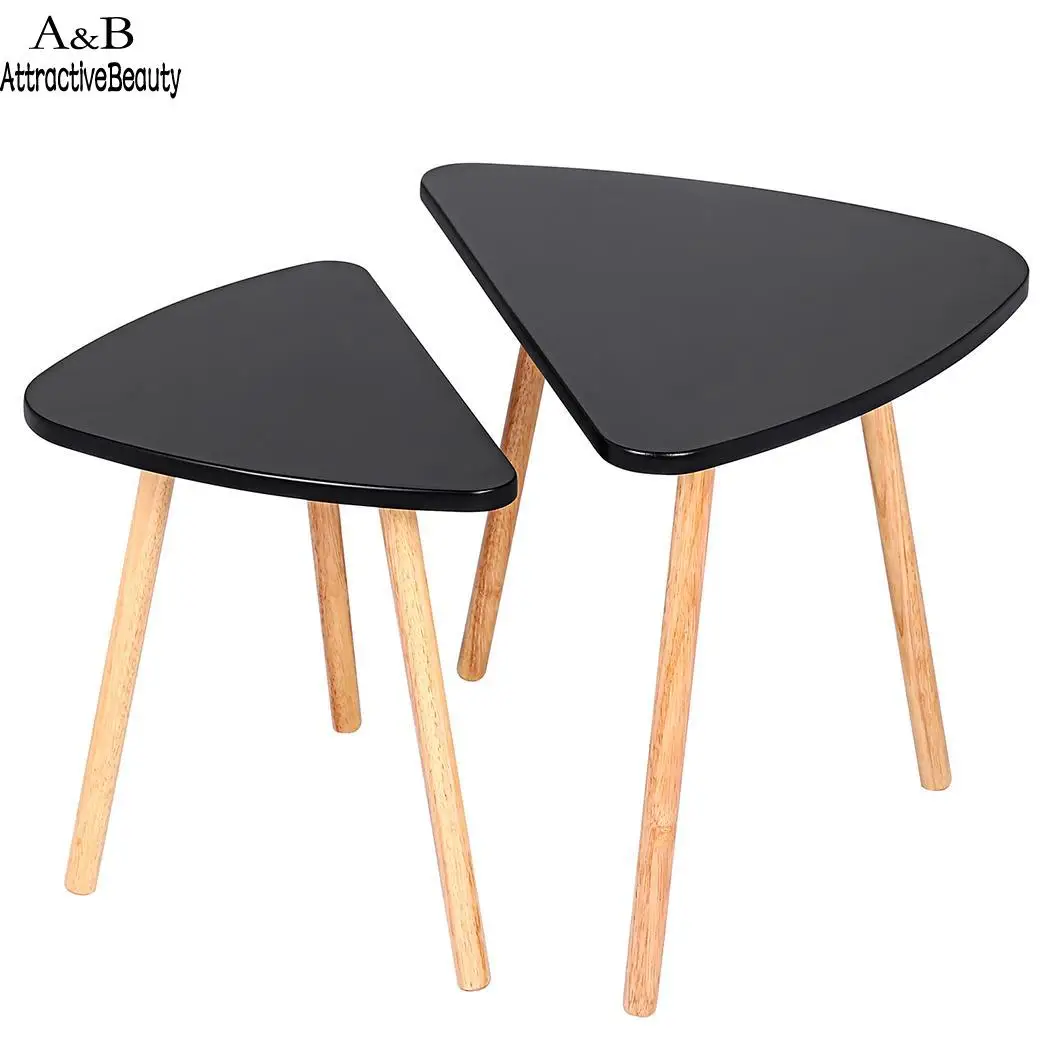 Coffee Simple Modern Wooden Triangle Shape New Table Living Room Furniture Coffee Simple Modern Wooden Triangle Shape New Table Living Room Furniture