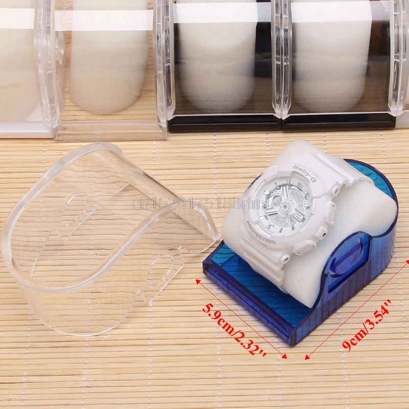 Fashion Wrist Watch Box Jewelry Bangle Bracelet Display Storage Holder Organizer