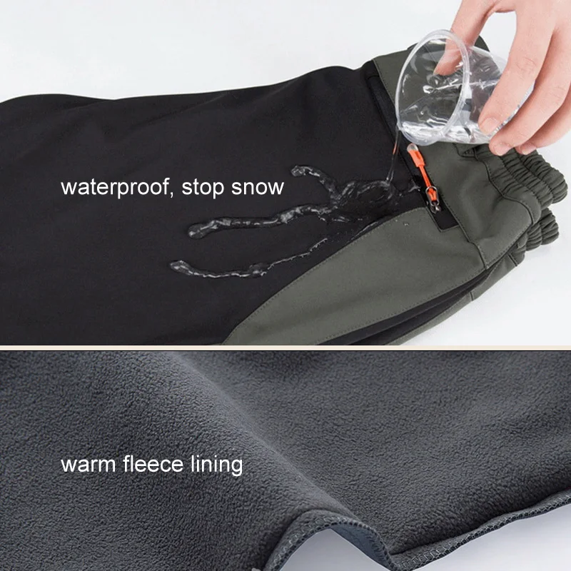 Najtaniej LOMAIYI 5XL męskie ciepłe spodnie zimowe mężczyźni podszycie polarowe spodnie Cargo wodoodporne spodnie męskie spodnie męskie, w stylu casual, biurowy spodnie AM110