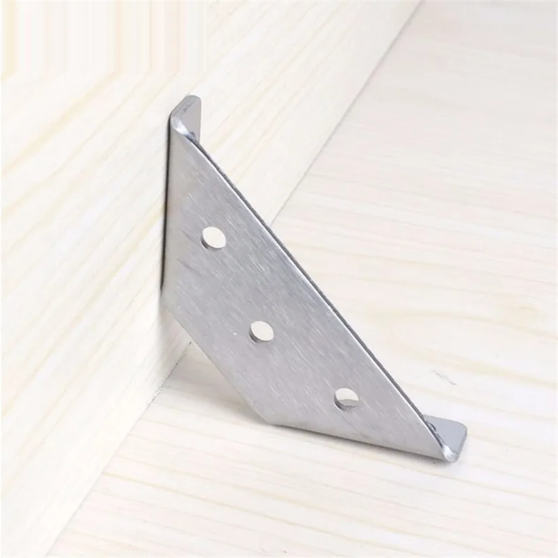 SSS Thicken triangle bracket fixed stainless steel corner connector