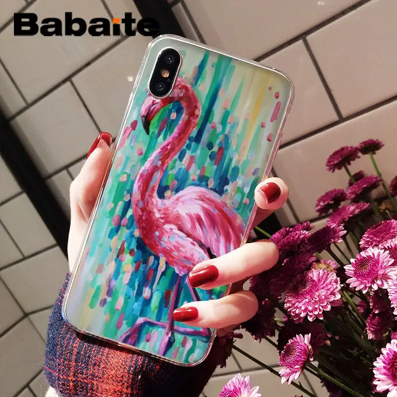 Funny Lovely Art flamingo