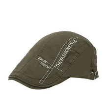 KLV Модные мужские и женские ретро буквы берет шляпа художника шляпа 11,15