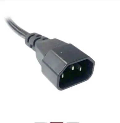 Кабель-удлинитель IEC320 C13-C14 10 А 12 В переменного тока 1 8 м | Компьютеры и офис