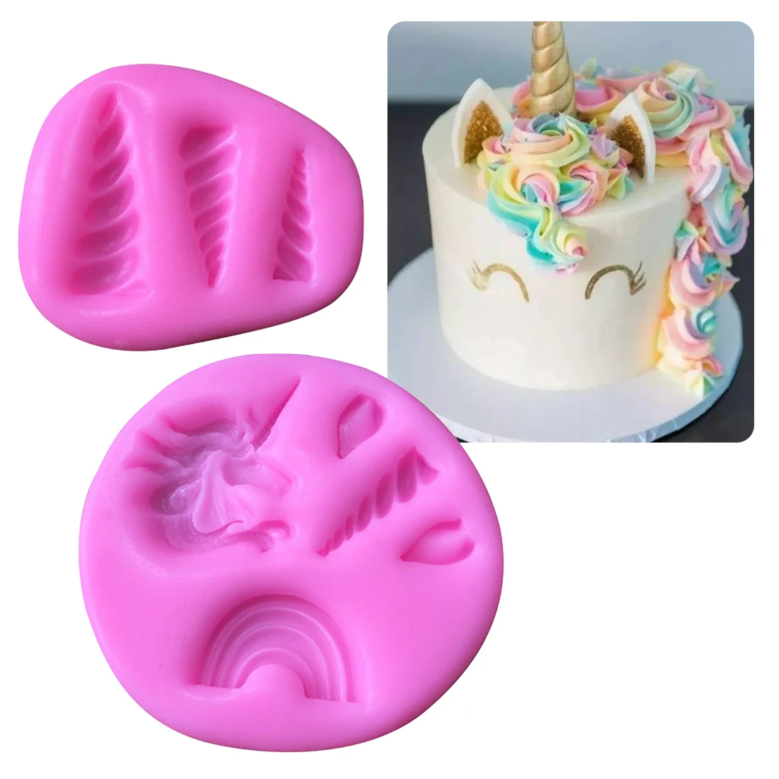 

Wholesale Silicone Mold Baking Pan Cake Decorating Tools Chocolate Soap Mold Cake Stencils Kitchen DIY Tool