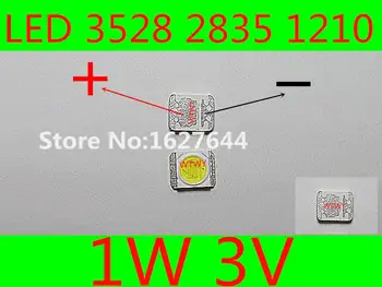 

50pcs Original and new For LG LED 3528 2835 1210 LED Backlight 1W 3V 110LM Cool white for LED LCD TV Backlight Application