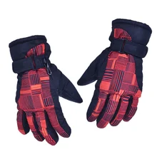 Женские зимние водонепроницаемые теплые лыжные перчатки для спорта на открытом воздухе зимние лыжные перчатки ветрозащитные утепленные лыжные перчатки Новинка