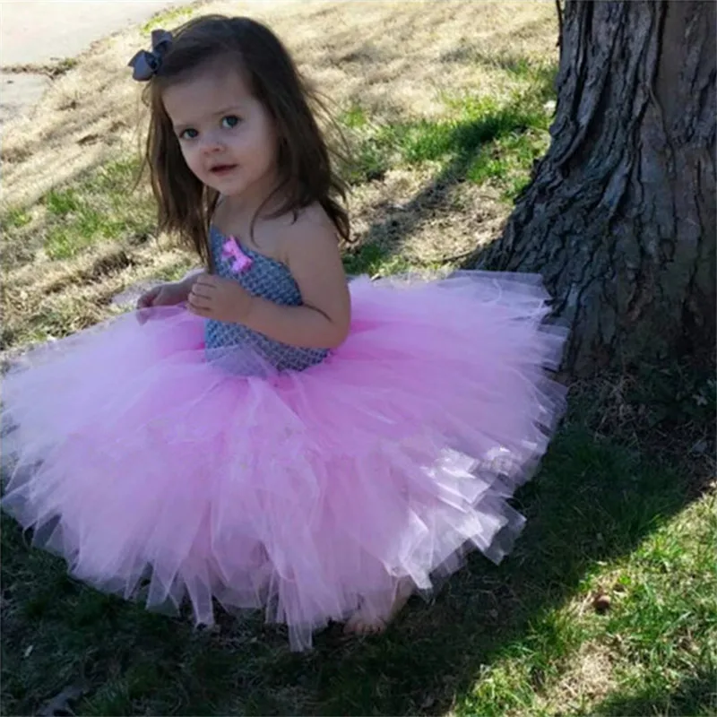 colorful flower girl tutu