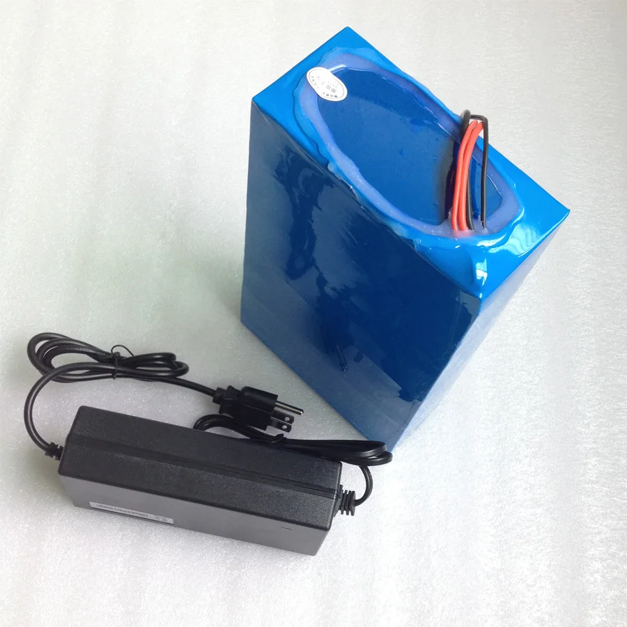 Excellent 48 volt li-ion battery pack electric bike battery with 54.6V 2A Charger and 25A BMS for 48V 15Ah lithium battery 2