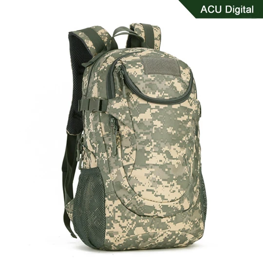 25L военный рюкзак снаряжение Водонепроницаемый Тактический штурмовой пакет Студенческая Школьная Сумка для кемпинга охота, треккинг путешествия - Цвет: ACU Digital