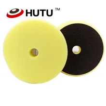 Автомобильная полировальная губка 6 дюймов плоский светильник Yellow режущий Поролоновый коврик Rupes стиль Полировка для автомобиля