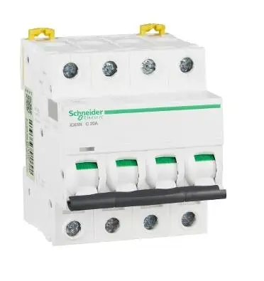 

Миниатюрный автоматический выключатель IC65N 4P C20A A9F18420 4P | 20A | C | 6KA IC65