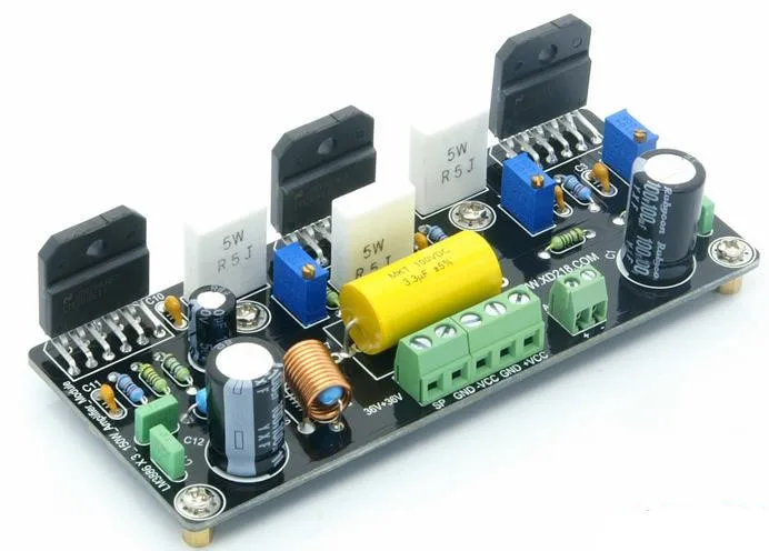

Free Shipping! LM3886 X 3 parallel 150W pure DC amplifier board