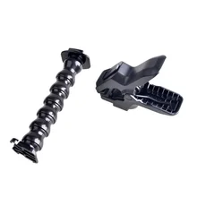 GoPro Jaws Flex Clamp Mount + Adjustable Neck For Gopro Hero 4 3 2 Camera Accessories and SJCAM SJ4000 SJ5000 SJ5000+ Cam
