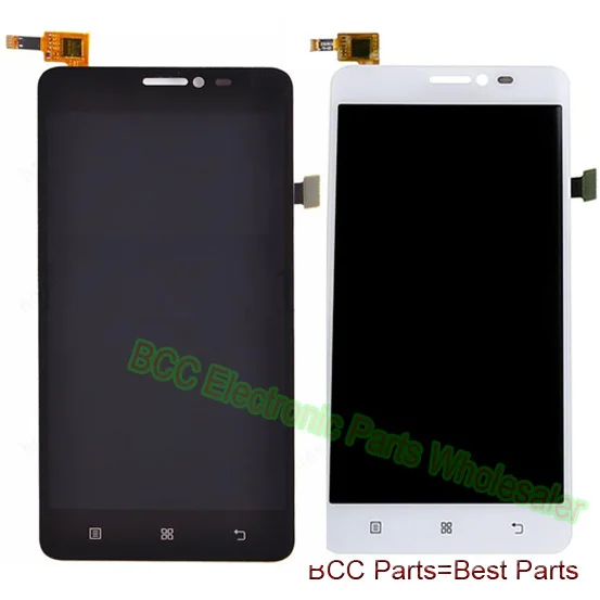A Original with Logo For Lenovo s850 S850T Black or White LCD display with Touch screen