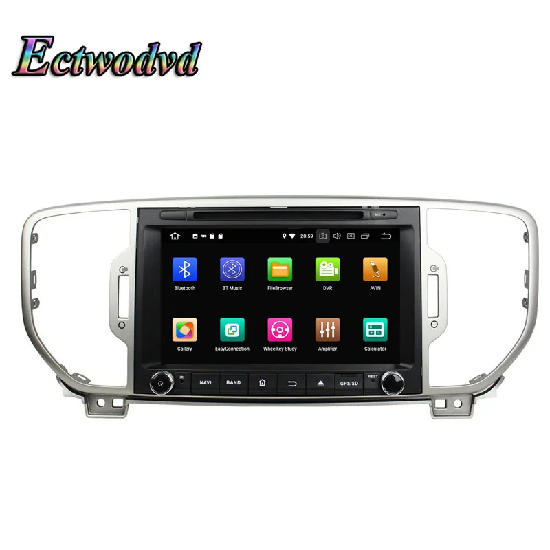 Sale Ectwodvd Octa Core 4G RAM 64G ROM Android 9.0 Car Multimedia DVD Player GPS HeadUnit For KIA Sportage 2016 1 Sale Ectwodvd Octa Core 4G RAM 64G ROM Android 9.0 Car Multimedia DVD Player GPS HeadUnit For KIA Sportage 2016 1