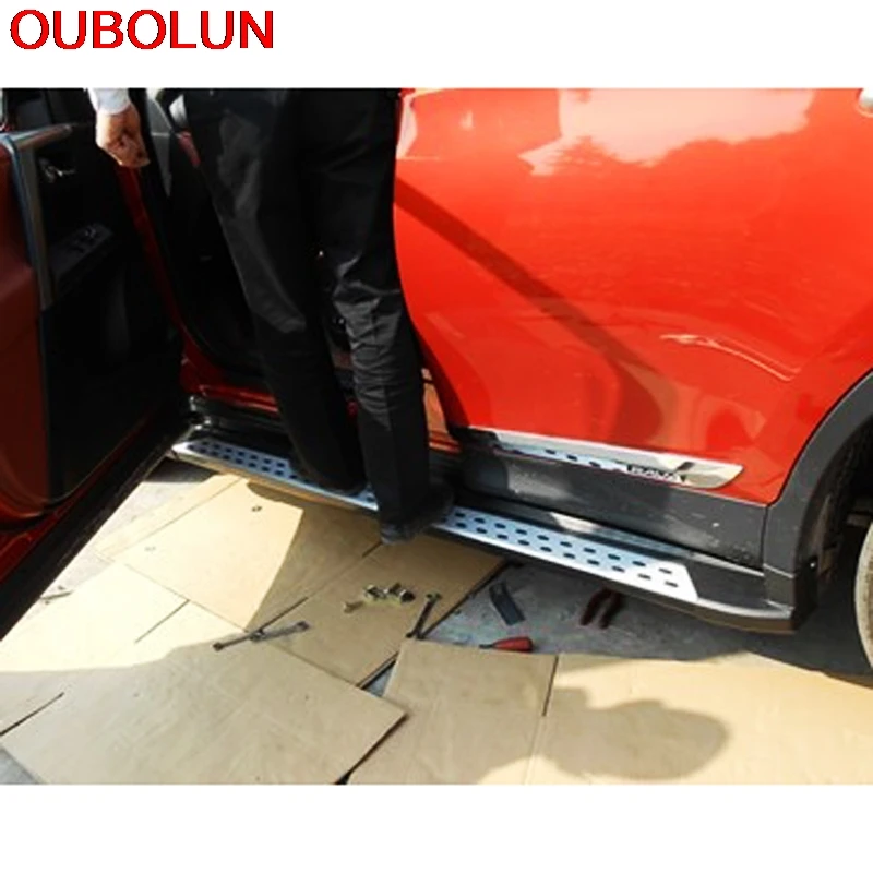 OUBOLUN для Toyota RAV4 RAV 4 2013 2014 2015 Беговая доска боковой шаг Nerf бар автомобиля
