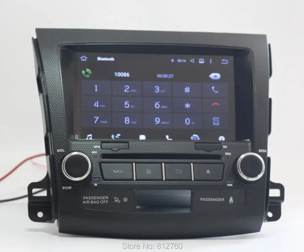 Clearance Quad Core 1024*600 Android 5.1 Car DVD GPS for MITSUBISHI OUTLANDER 2006-2012 PEUGEOT4007 Radio RDS Audio Automotivo Recorder 13