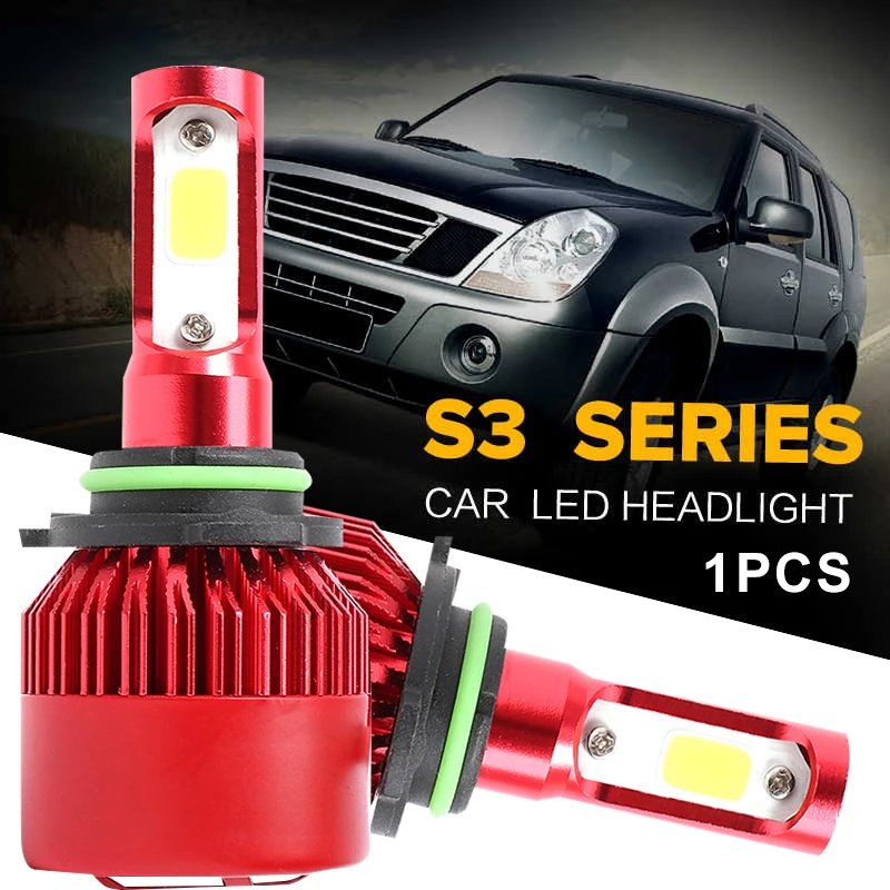 

Front Lamp 8000LM LED Headlight LED Fog Light Car Styling Replacement High Power Lighting Assembly Automobile
