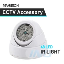 48 luz infravermelha do iluminador do cctv do ir da visão noturna do diodo emissor de luz para a câmera do cctv da vigilância