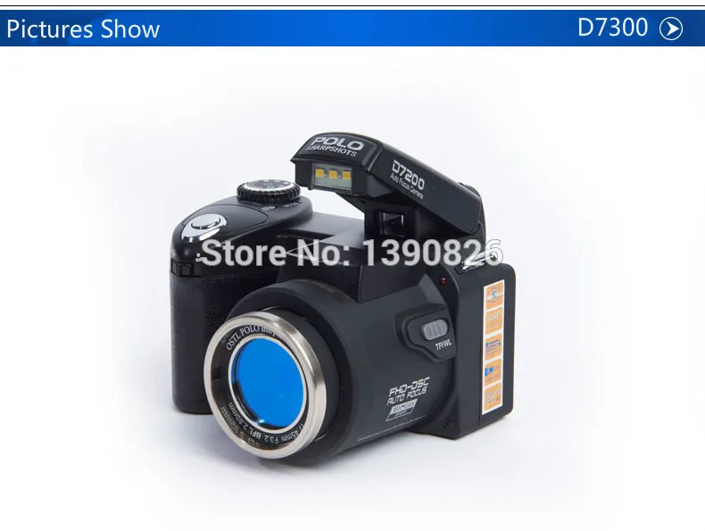 PROTAX D7300 цифровые камеры 33MP профессиональные камеры 24X оптический зум телефото и 8X широкоугольный объектив СВЕТОДИОДНЫЙ прожектор штатив