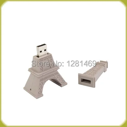 Новый стиль мультяшная Эйфелева башня модель USB флэш накопитель 2 0 ручка 8 ГБ