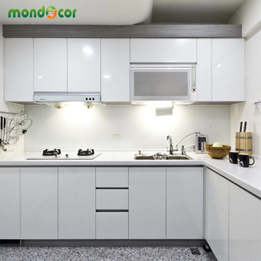 

10M DIY Adhesive Vinyl Contact Paper Door Furniture Renovation Wall Sticker Kitchen Cabinet Waterproof Self adhesive Wallpaper