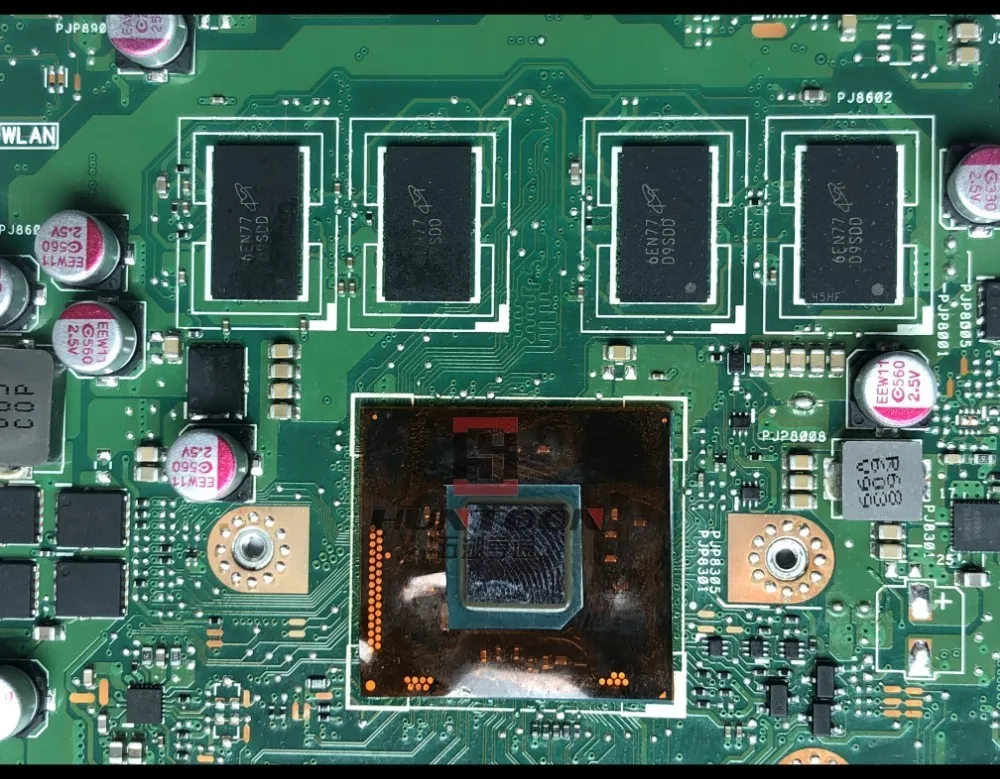 Материнская плата X540SA Rev2.1 материнская N3050 CPU 2 Гб для ASUS X540S X540 F540S ноутбука 100%