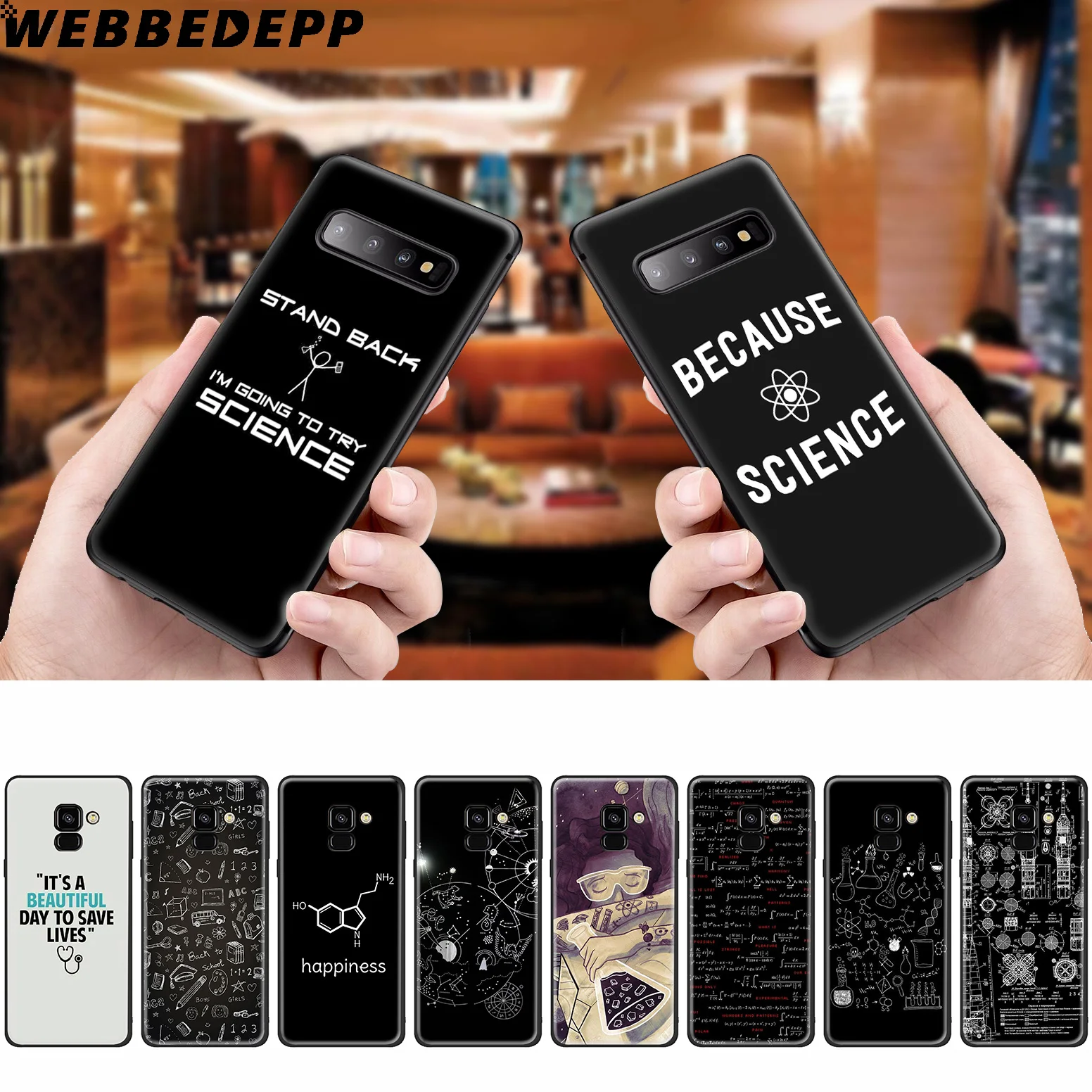 WEBBEDEPP биология химия силиконовый чехол для Samsung Galaxy A3 A5 A6 A7 A8 A9 A10 A20 A30 A40 A50 A70 M10 M20 M30 |