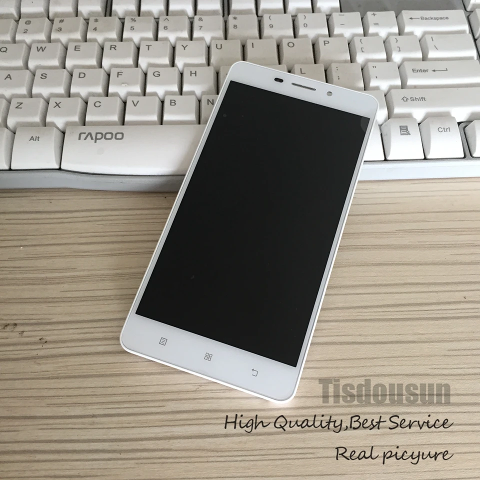 Lenovo A5600 LCD Display With Frame white (12)