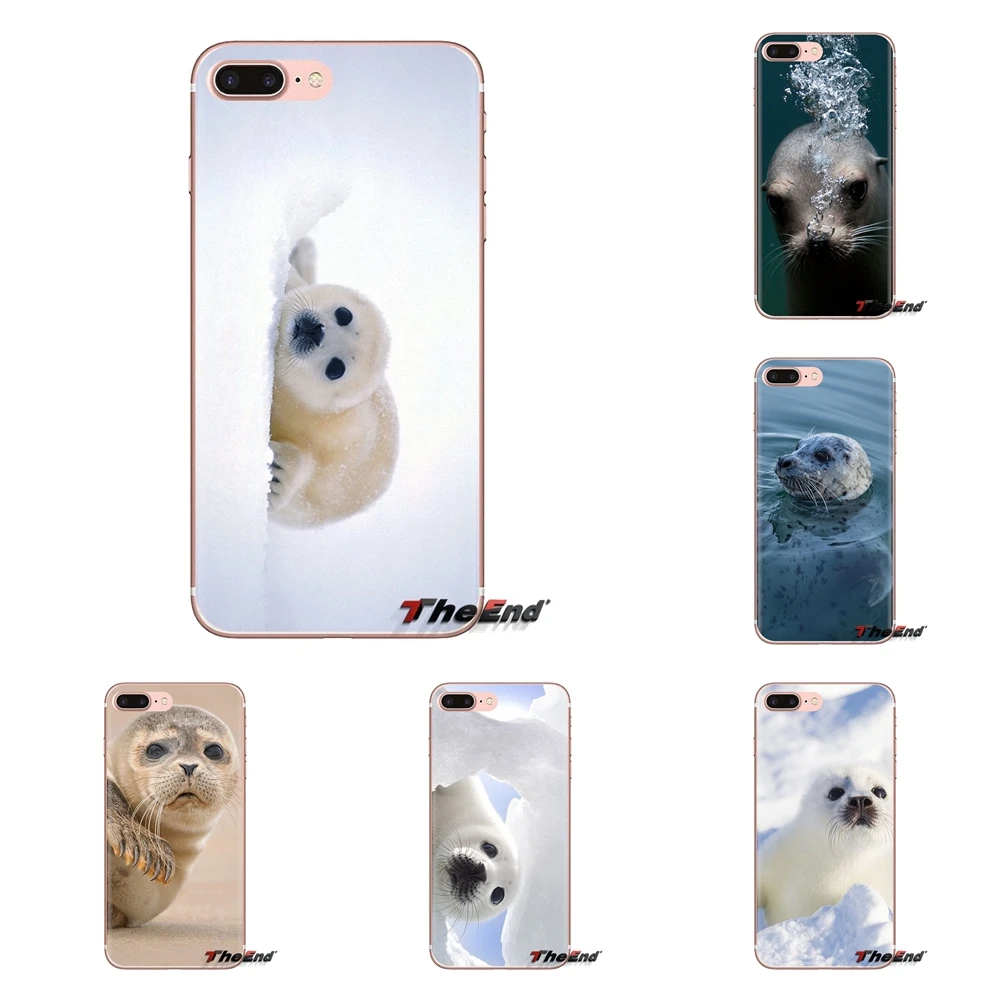 Чехол для мобильного телефона Baby Seal Arctic Snow Nature Xiaomi Mi3 Samsung A10 A30 A40 A50 A60 A70 Galaxy S2 Note 2