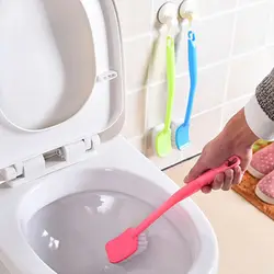 Туалетная щетка для уборки в ванной с длинной ручкой инструмент для очистки кухни очиститель согнутый очиститель пыли пластиковые ручные