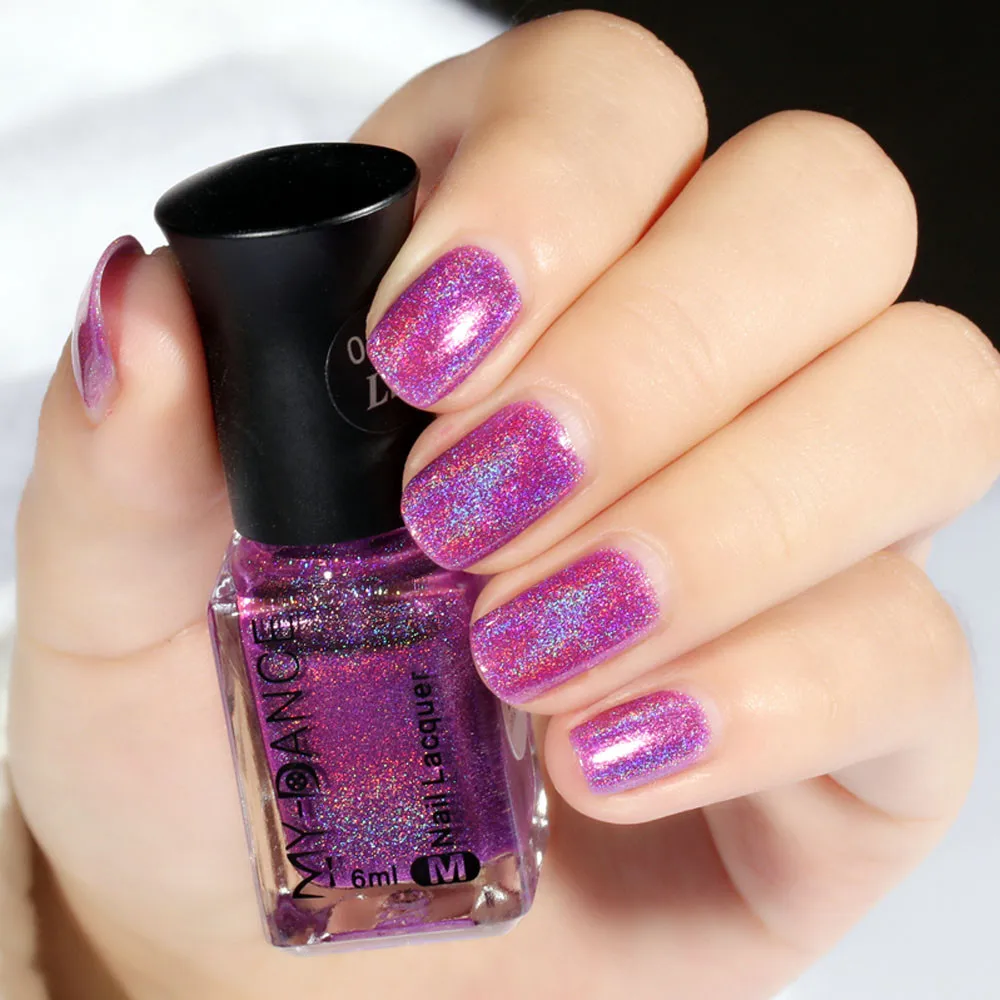 

6ml Nail Polish Gel Nail Polish Glitter Gel Holographic Laser Nail Polish